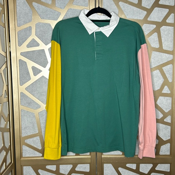Original Use Men's‎ Color-Block Shirt - Picture 1 of 5